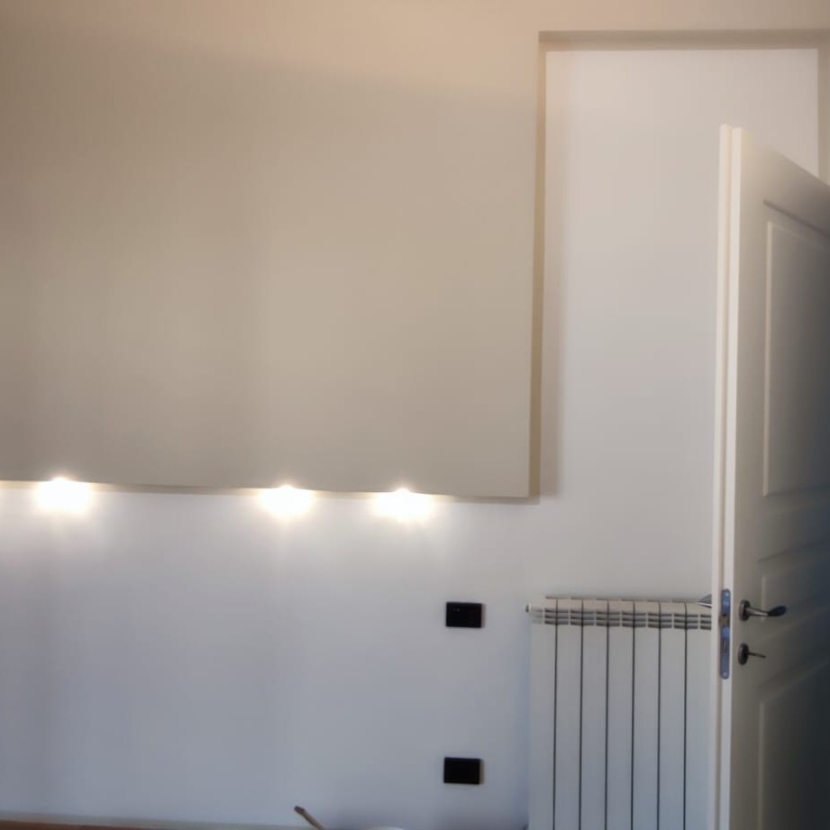 Parete da imbiancare prima dei lavori